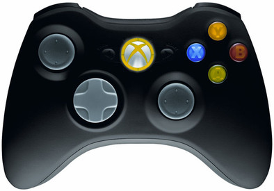 Microsoft Xbox 360 Wireless Controller Black is nooit meer leverbaar