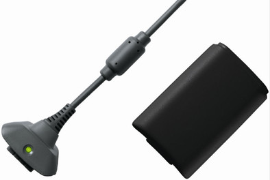 Microsoft Xbox 360 Play &amp; Charge Cable Bundle Black is nooit meer leverbaar