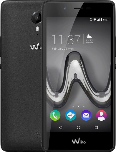 Wiko Tommy 4G Zwart Lebara is nooit meer leverbaar