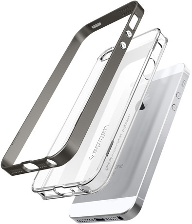 Spigen Neo Hybrid Crystal Apple iPhone 5/5S/SE Zilver is nooit meer leverbaar