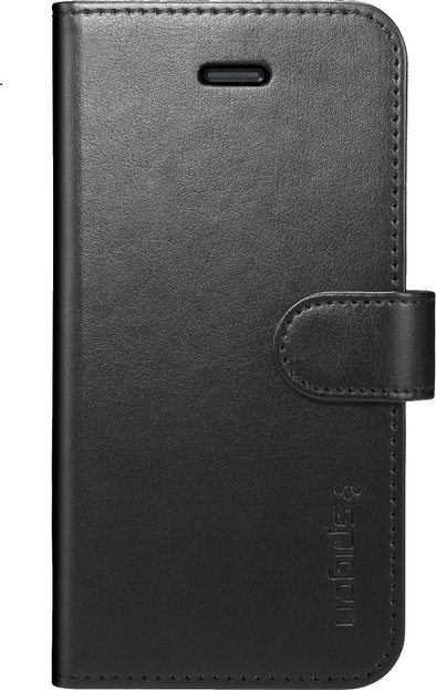 Spigen Wallet S Apple iPhone 5/5S/5SE Zwart is nooit meer leverbaar