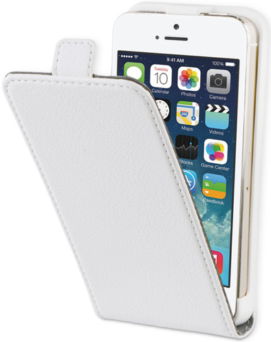 BeHello Flip Case Apple iPhone 5/5S Wit is nooit meer leverbaar