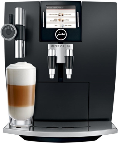 Jura Impressa J80 Zwart is nooit meer leverbaar