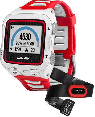 Garmin Forerunner 920XT Wit/Rood + HRM-Run is nooit meer leverbaar