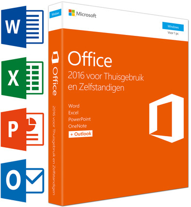 Microsoft Office 2016 Thuisgebruik en Zelfstandigen NL is nooit meer leverbaar