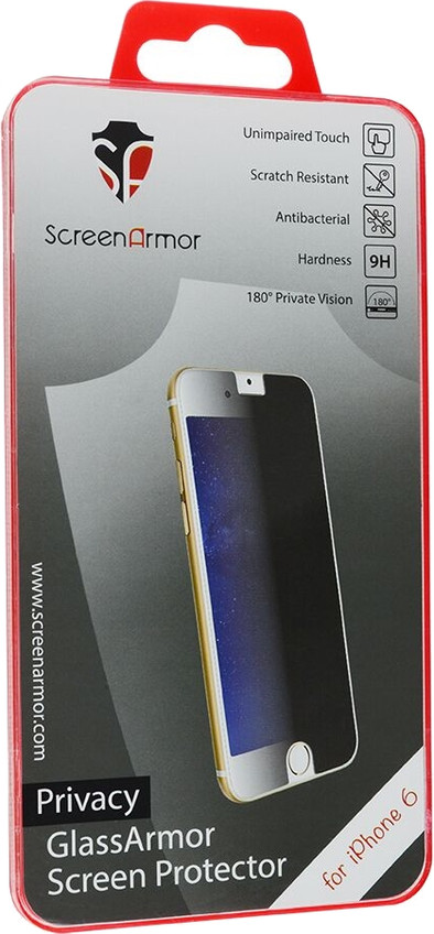 Screenarmor Glassarmor Privacy Glass Apple iPhone 6/6s is nooit meer leverbaar