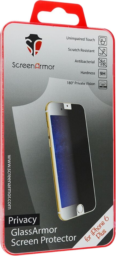 Screenarmor Glassarmor Privacy Glas Apple iPhone 6 Plus/6s Plus is nooit meer leverbaar