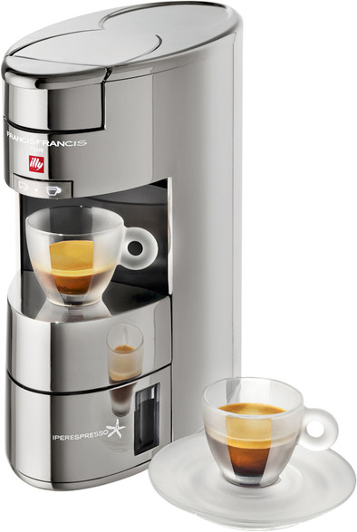 Francis Francis illy IPSO X9 chroom is nooit meer leverbaar