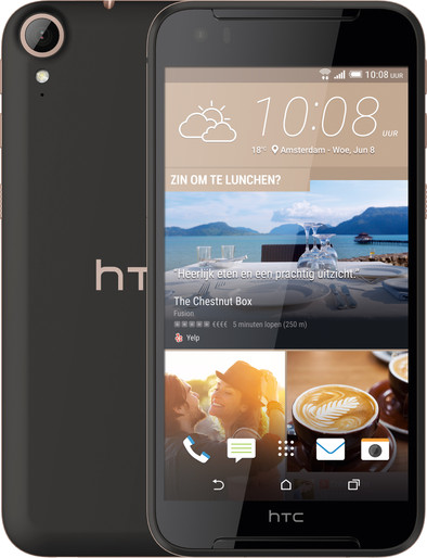 HTC Desire 830 Dual Sim Zwart Goud is nooit meer leverbaar