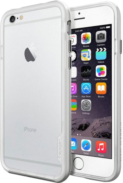 Spigen Neo Hybrid EX Case Apple iPhone 6/6s Zilver is nooit meer leverbaar