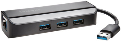 Kensington UA3000E USB 3.0 Ethernet Adapter &amp; 3-Port Hub is nooit meer leverbaar