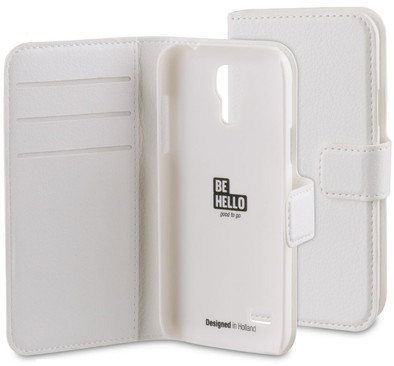 BeHello Wallet Case Huawei P9 Lite Wit is nooit meer leverbaar