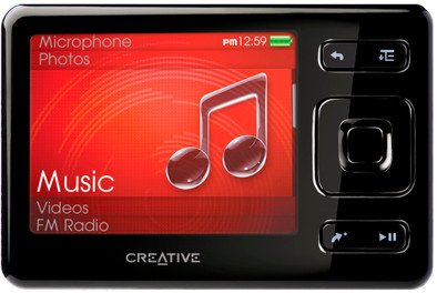 Creative Zen 4 GB is nooit meer leverbaar