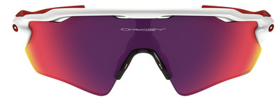 Oakley Radar EV Path Polished White/Prizm Road is nooit meer leverbaar