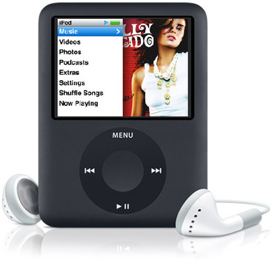 Apple iPod Nano 8 GB Black (3G) | Coolblue | Mp3 spelers