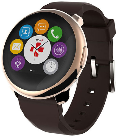 MyKronoz ZeRound Goud/Zwart is nooit meer leverbaar