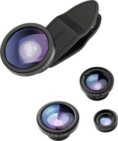 PNY 4-IN-1 Lens Kit is nooit meer leverbaar