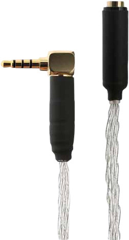 Cowon Plenue S TRRS adapter kabel 2.5mm - 3.5mm is nooit meer leverbaar