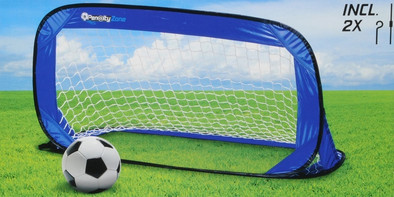 Etan Pop-Up Voetbalgoals (2x) Met Voetbal is nooit meer leverbaar
