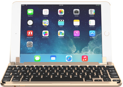 Brydge Keyboard iPad Mini 4 Goud Qwerty is nooit meer leverbaar
