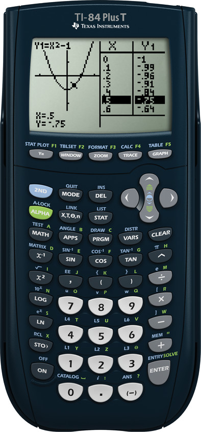 Texas Instruments TI 84 Plus T is nooit meer leverbaar