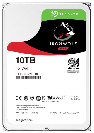 Seagate Ironwolf ST10000VN0004 10 TB is nooit meer leverbaar