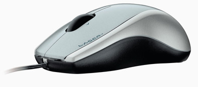 Logitech V150 Laser Mouse Light Silver is nooit meer leverbaar