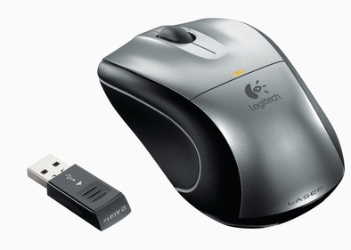Logitech V450 Laser Cordless Mouse Light is nooit meer leverbaar