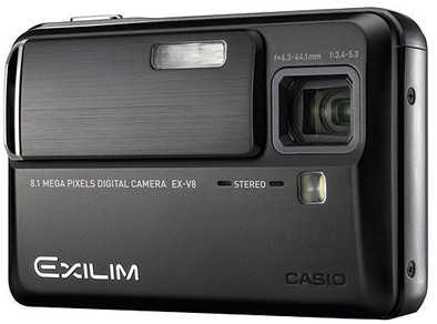 Casio Exilim EX-V8 Zwart | Coolblue | Compactcamera's