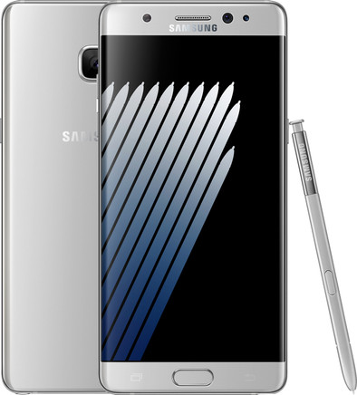 Samsung Galaxy Note 7 Zilver is nooit meer leverbaar