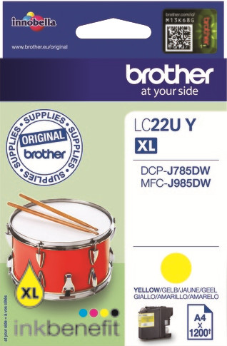Brother LC-22UY Yellow is no longer available