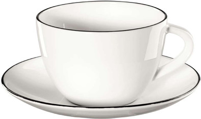 Asa-Selection Ligne Noir Koffiekop en schotel 0,2 L is nooit meer leverbaar