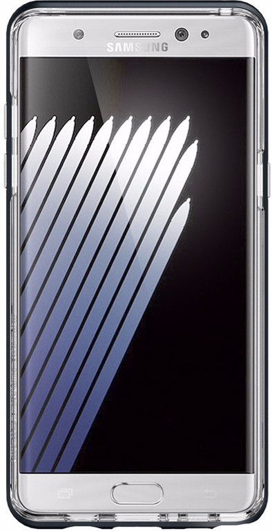 Spigen Crystal Hybrid Samsung Galaxy Note 7 Blauw is nooit meer leverbaar