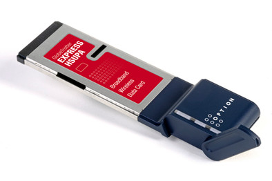 Option GlobeTrotter Express HSUPA is nooit meer leverbaar