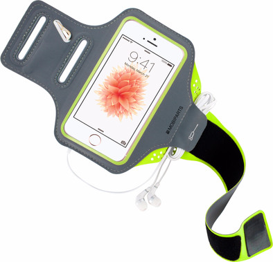 Mobiparts Comfort Fit Sportarmband Apple iPhone 5/5S/SE Groen is nooit meer leverbaar