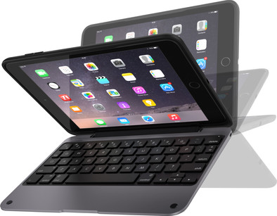 Incipio ClamCase Pro iPad Mini 4 Zwart Qwerty is nooit meer leverbaar