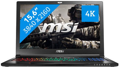 MSI GS63VR 6RF-023NL Stealth Pro 4K is nooit meer leverbaar