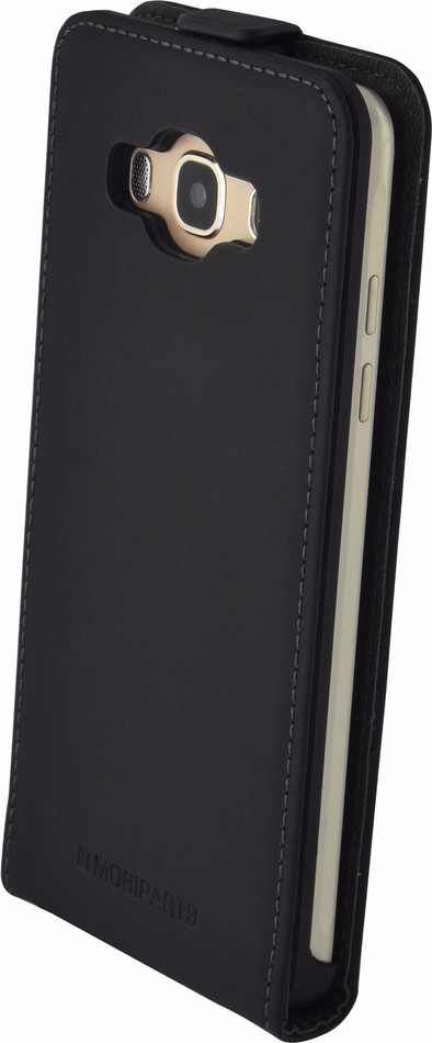 Mobiparts Premium Flip Case Samsung Galaxy J5 (2016) Zwart is nooit meer leverbaar