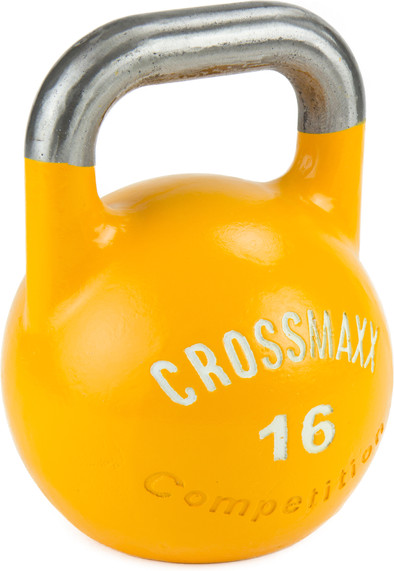 Crossmaxx Competition Kettlebell 16 kg Yellow is nooit meer leverbaar