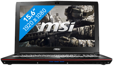 MSI GP62 6QF-1263NL Leopard Pro is nooit meer leverbaar