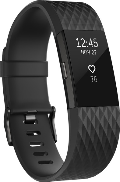 Fitbit Charge 2 Black/Gunmetal - L - Special Edition is no longer available