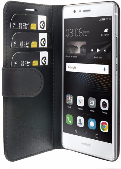 Valenta Booklet Classic Luxe Huawei P9 Lite Zwart is nooit meer leverbaar