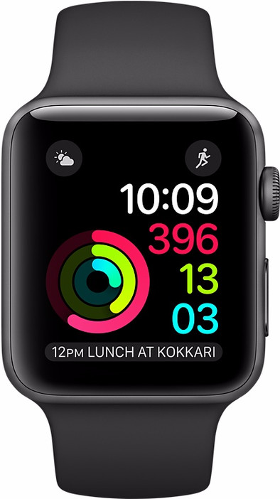 Apple Watch Series 1 38mm Space Gray Aluminum/Black Sport Band is no longer available