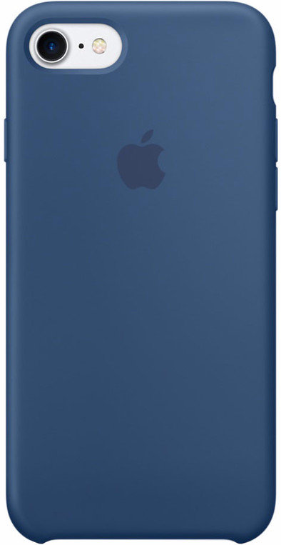 Apple iPhone 7 Silicone Case Blauw is nooit meer leverbaar