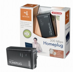 Sitecom Homeplug Adapter 200Mbps LN-501 is nooit meer leverbaar