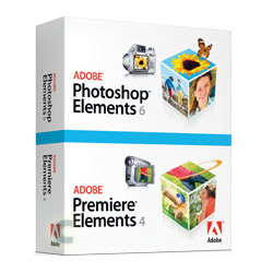 Adobe Photoshop Elements 6.0 + Premiere Elements 4.0 NL is nooit meer leverbaar