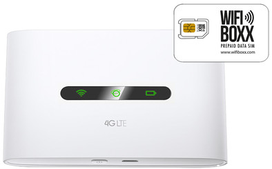 Wifiboxx TP-Link M7300 + Prepaid Data simkaart 1 GB is nooit meer leverbaar