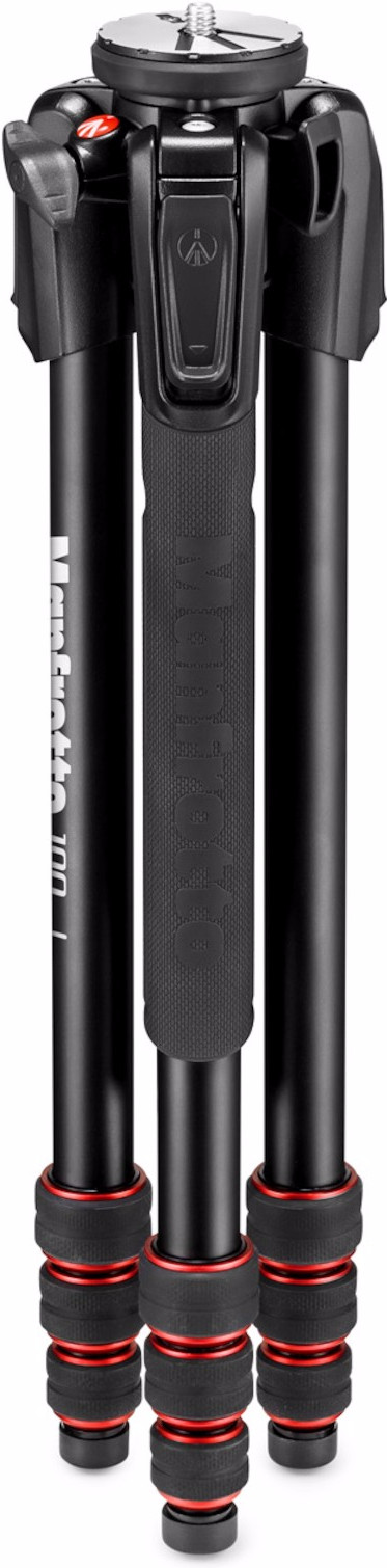 Manfrotto 190 GO! Aluminium 4 sections Tripod Zwart is nooit meer leverbaar