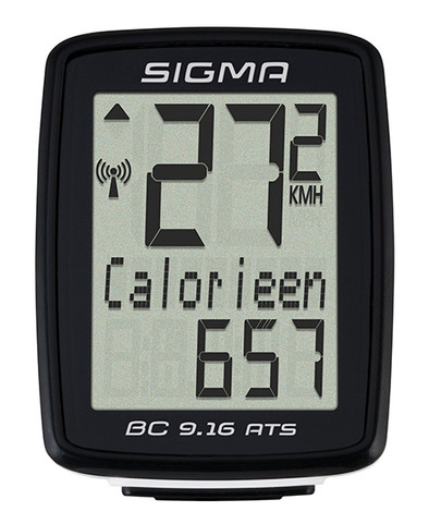 Sigma BC 9.16 ATS Zwart is nooit meer leverbaar