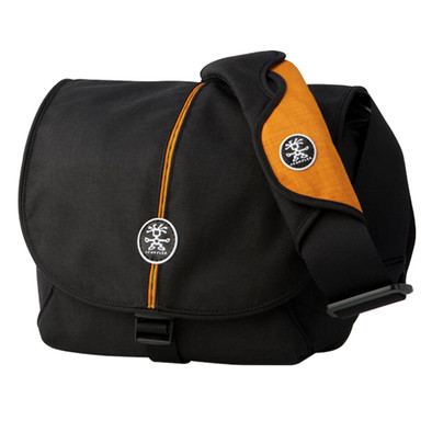 Crumpler Pretty Boy 4000 Dull Black / Orange is nooit meer leverbaar